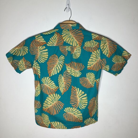 Tori Richard Uniforms Mens Short Sleeve 1/2 Button Hawaiian Polo Size XS - Picture 3 of 5